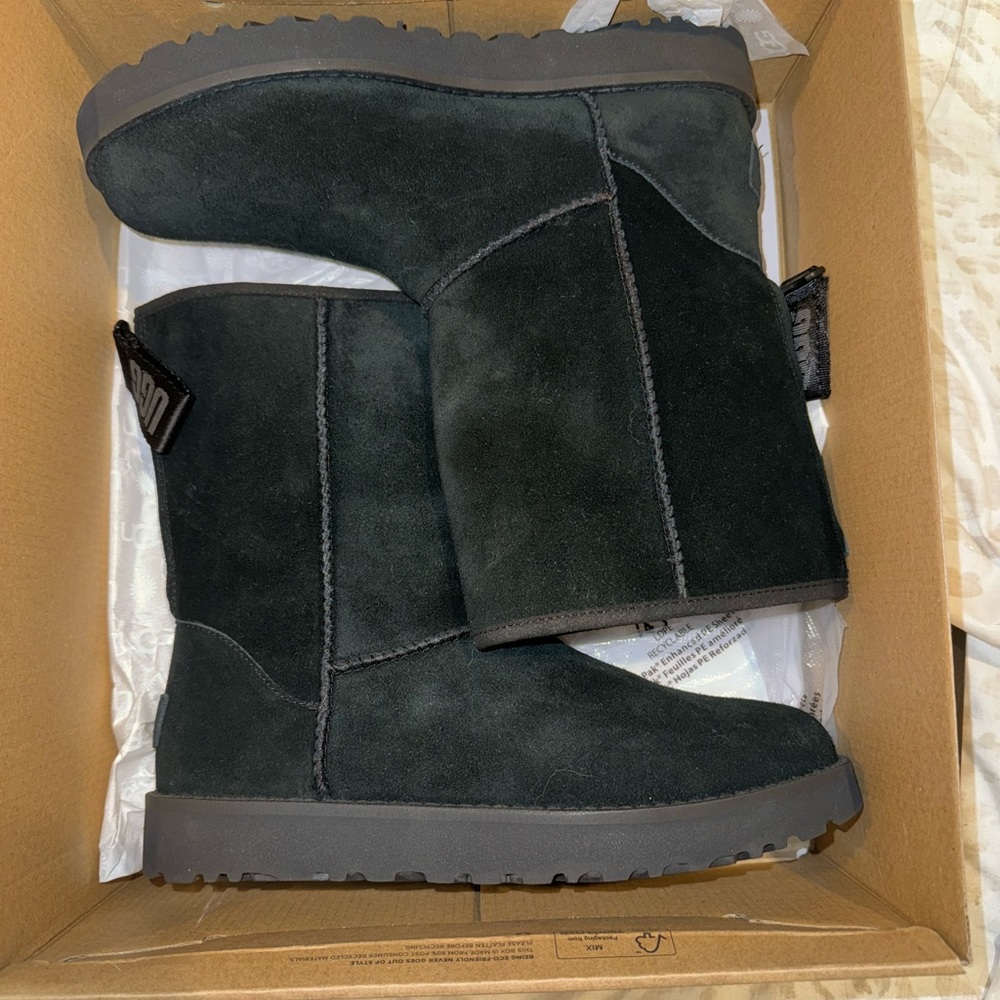Black Ugg boots